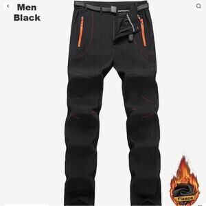 New warm, waterproof, lined men’s hiking pants XL